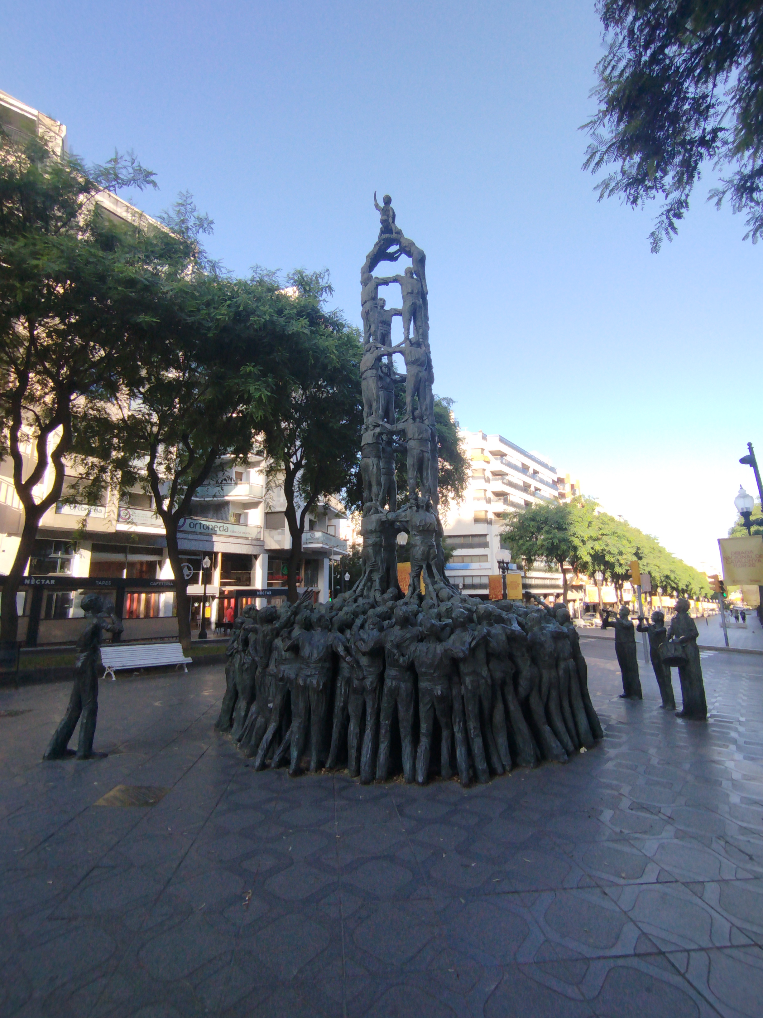 Homenaje als castellers